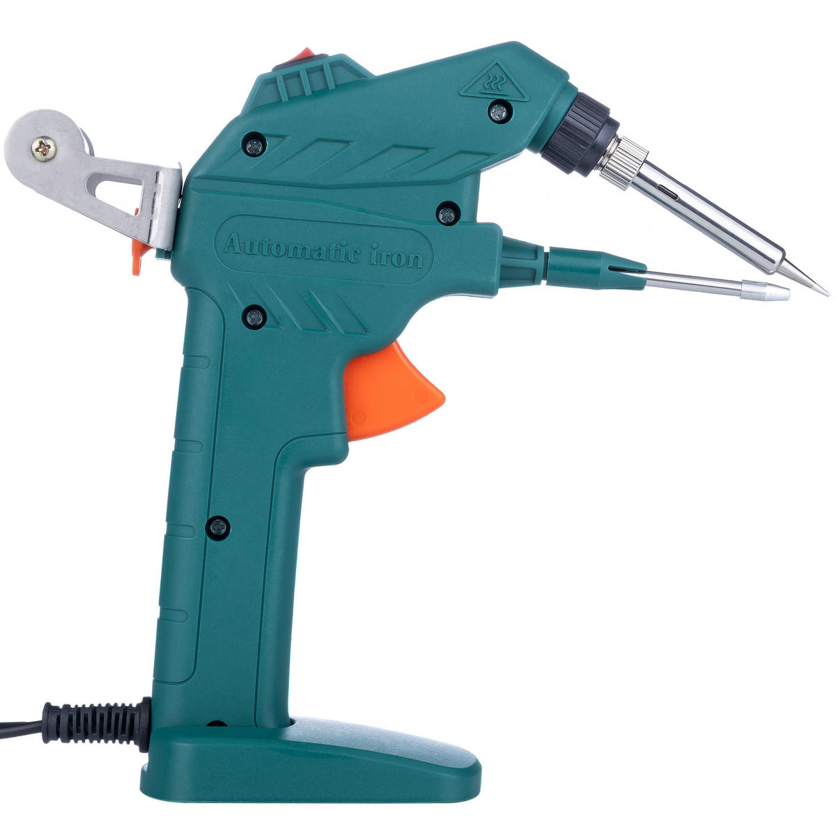 LÖTKOLBEN Transformator - 60 W, 450 °C, Lötzinnzufuhr, Standfuß, 0,8-1,2 mm, Aufheizzeit 30 s, wechselbare Heizeinheit - Multicolor, Kunststoff/Metall (22/21/3cm)