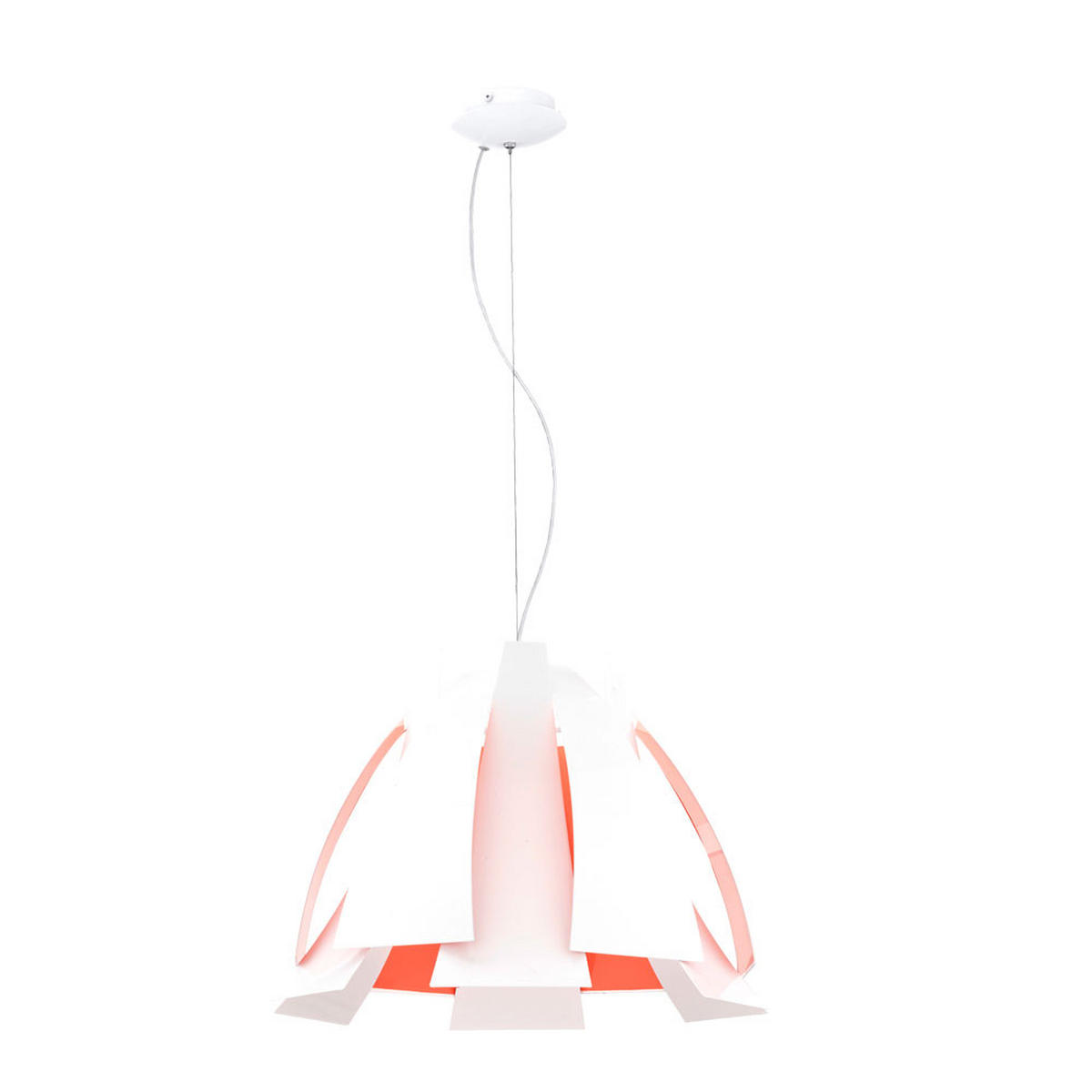 LED HÄNGELEUCHTE TRESSI Metall Weiß - Weiß, Metall (55/55/110cm)