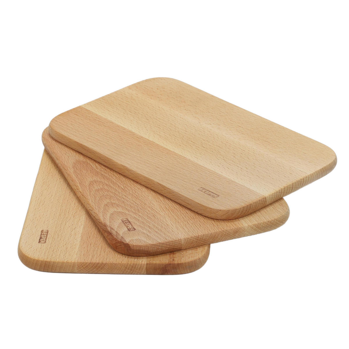 FRÜHSTÜCKSBRETT aus Buche 1/15/23 cm - Braun, Naturmaterialien (15/1cm) - Kesper