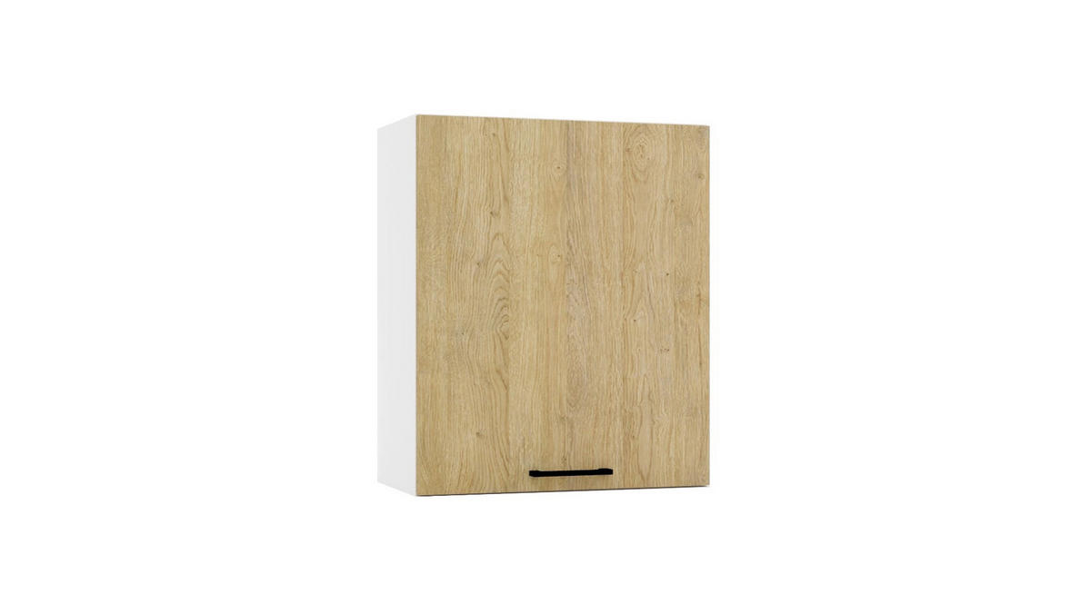 KÜCHENZEILE Dnoria Hellgrau & London Eiche – 240 cm – KS21-G240 – Hellgrau / London Eiche - Eichefarben/Grau, Holzwerkstoff (240/213.3/52.4cm) - ROYAL24_MARKT