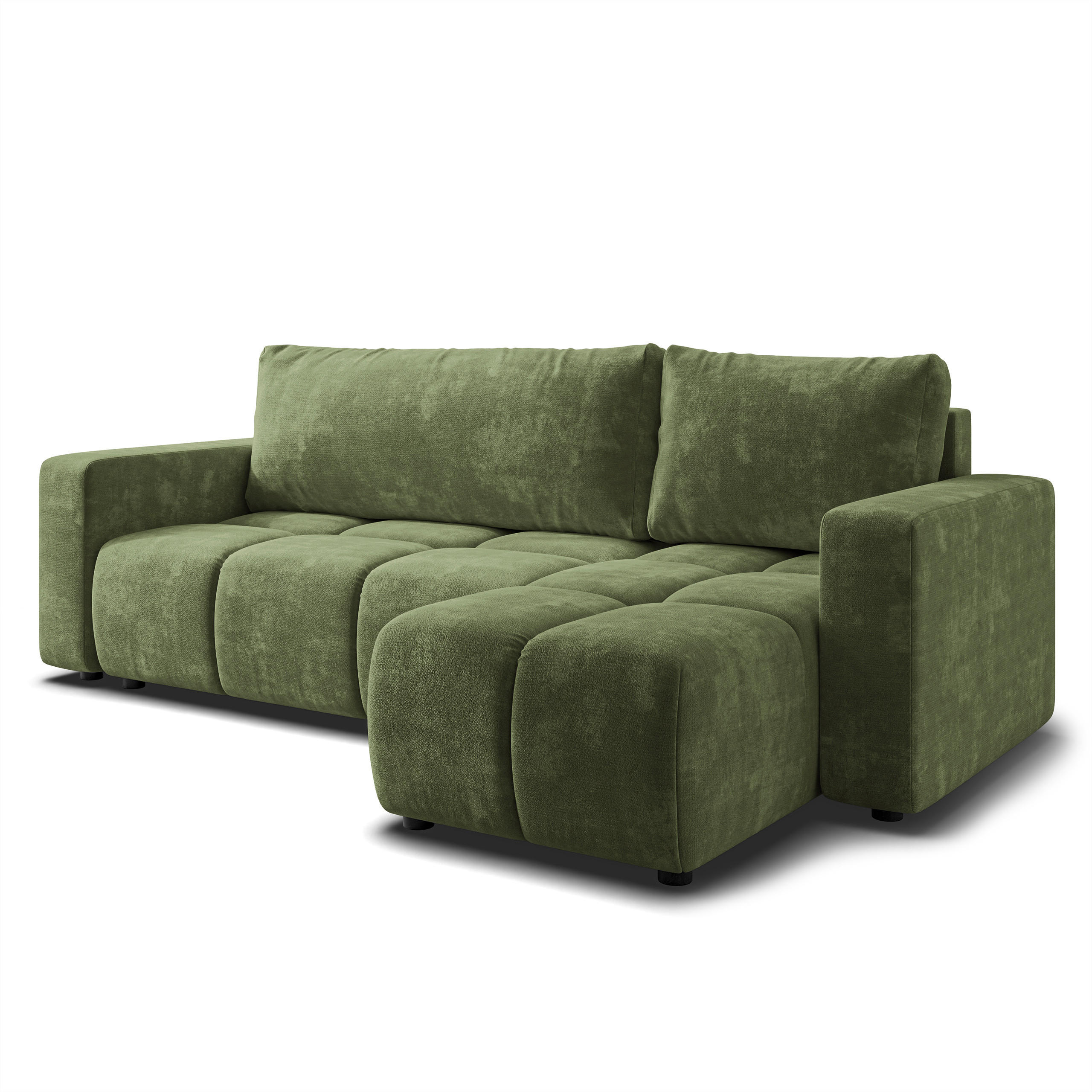 Masseno Ecksofa Grün 240x149 cm