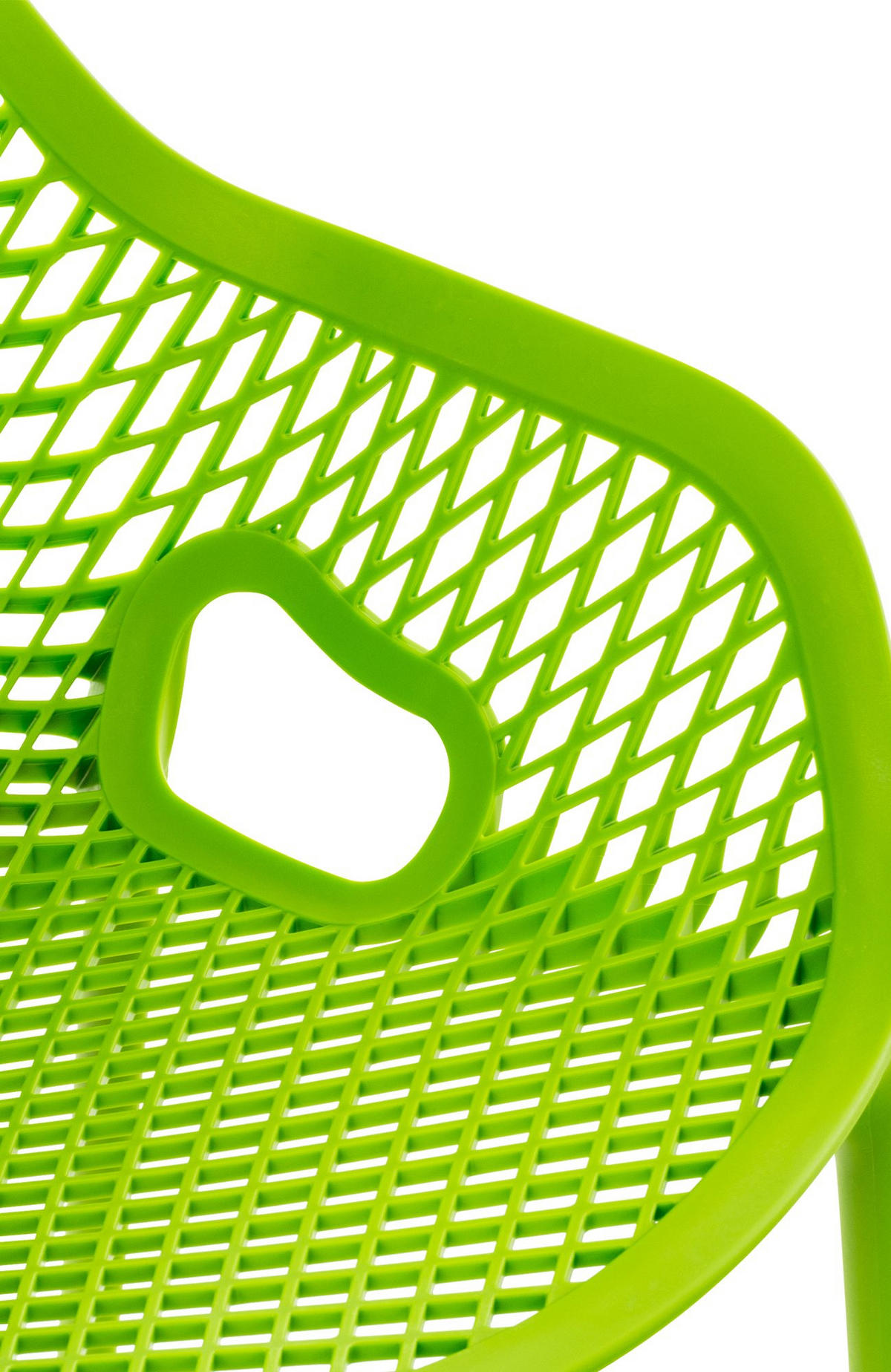 GARTENSTUHL Kunststoff Grün - Grün, Kunststoff (57/81/60cm) - CLP