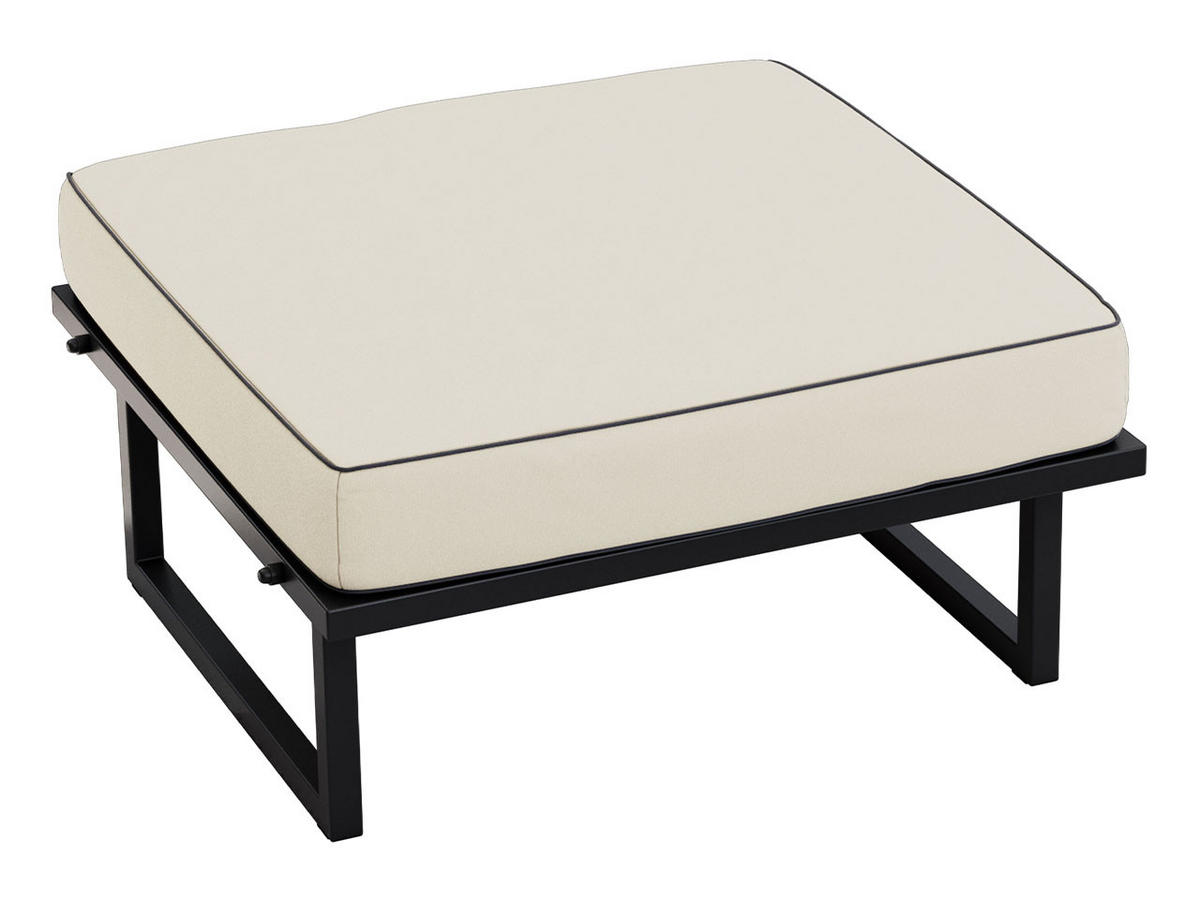 SITZHOCKER Elba - Beige - Beige, Textil (78/42/78cm) - MKS