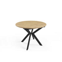 ESSTISCH LEIA Orange 100x138x78 cm - Orange, Holzwerkstoff (138/100/78cm) - FURNLUX