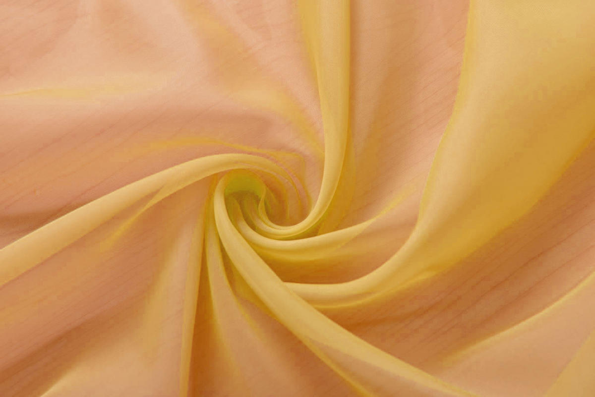 SCHLAUFENGARDINEN Voile 2er Set 245x140 cm Gelb - Gelb, Textil (140/245cm) - Gardinenbox.eu