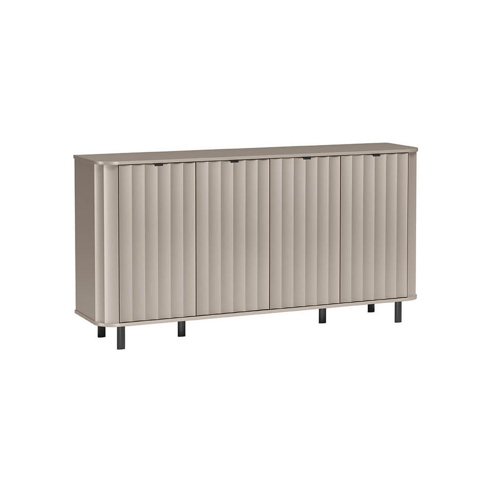 KOMMODE NOVADO-2 Greige - Greige, Holzwerkstoff (176.5/91/40.5cm)