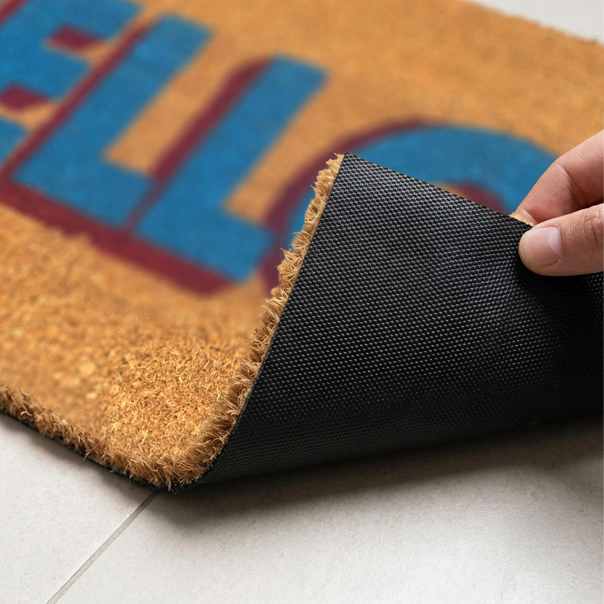 ROHOŽ - viacfarebná, textil/plast (60/40cm) - Relaxdays