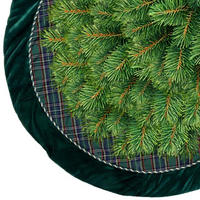TREPPENROCK Tirza - Grün - 105 Ø// cm - Grün, Textil (105/105/105cm) - Unique Living