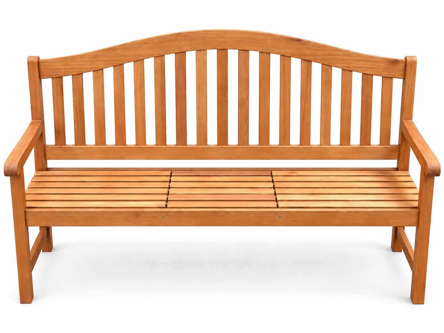 GARTENBANK Utah 3-Sitzer aus Eukalyptusholz Natur - Braun, Holz (64/104/150cm) - Sedex