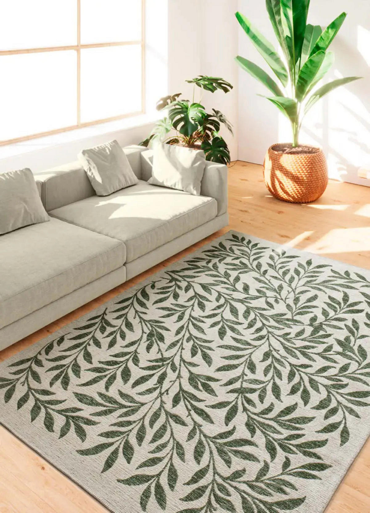 IN- & OUTDOOR-TEPPICH Grün Lua 120/170 cm - Grün, Textil (120/170cm) - Atticgo