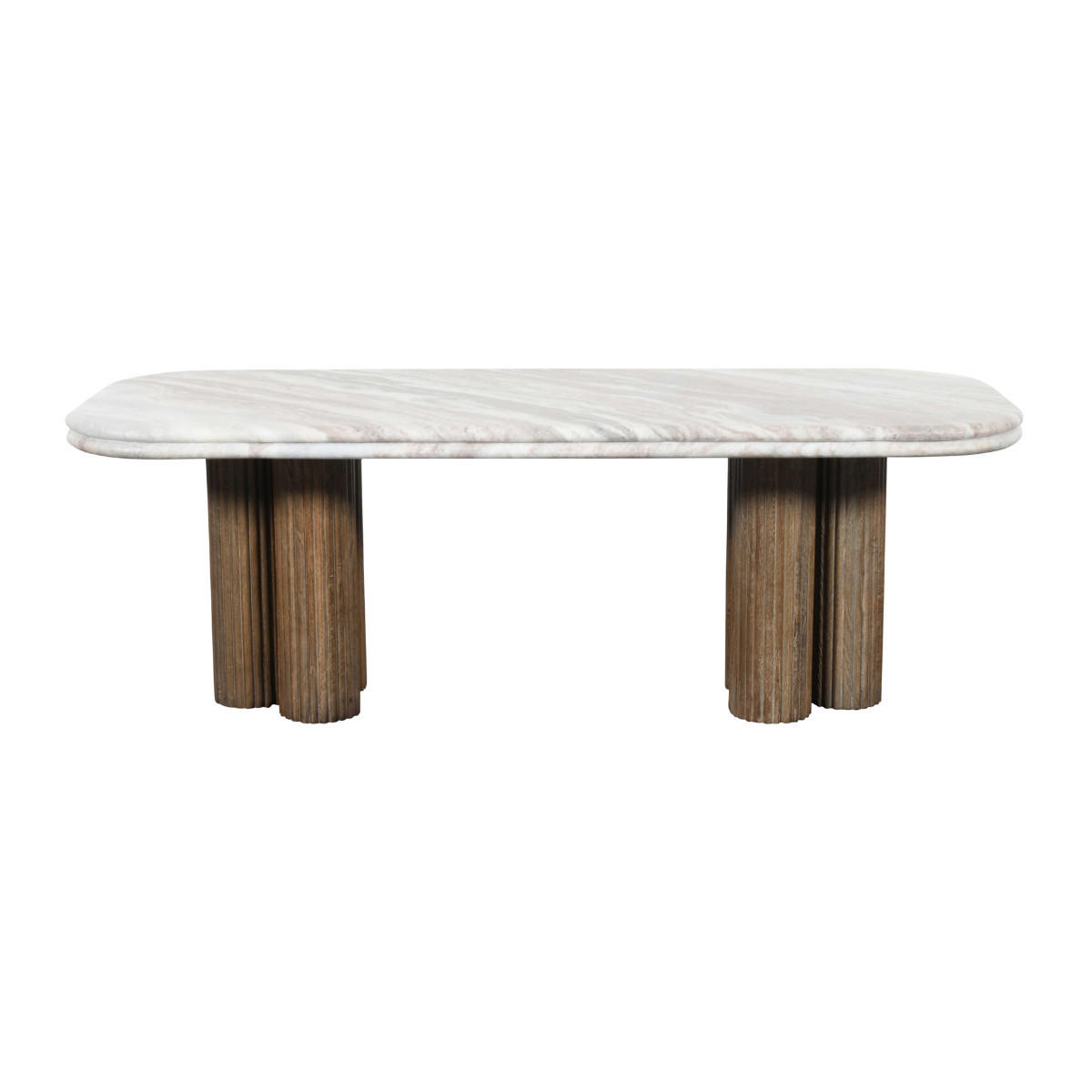 Signature Couchtisch Braun 50x41.5x12.5 cm