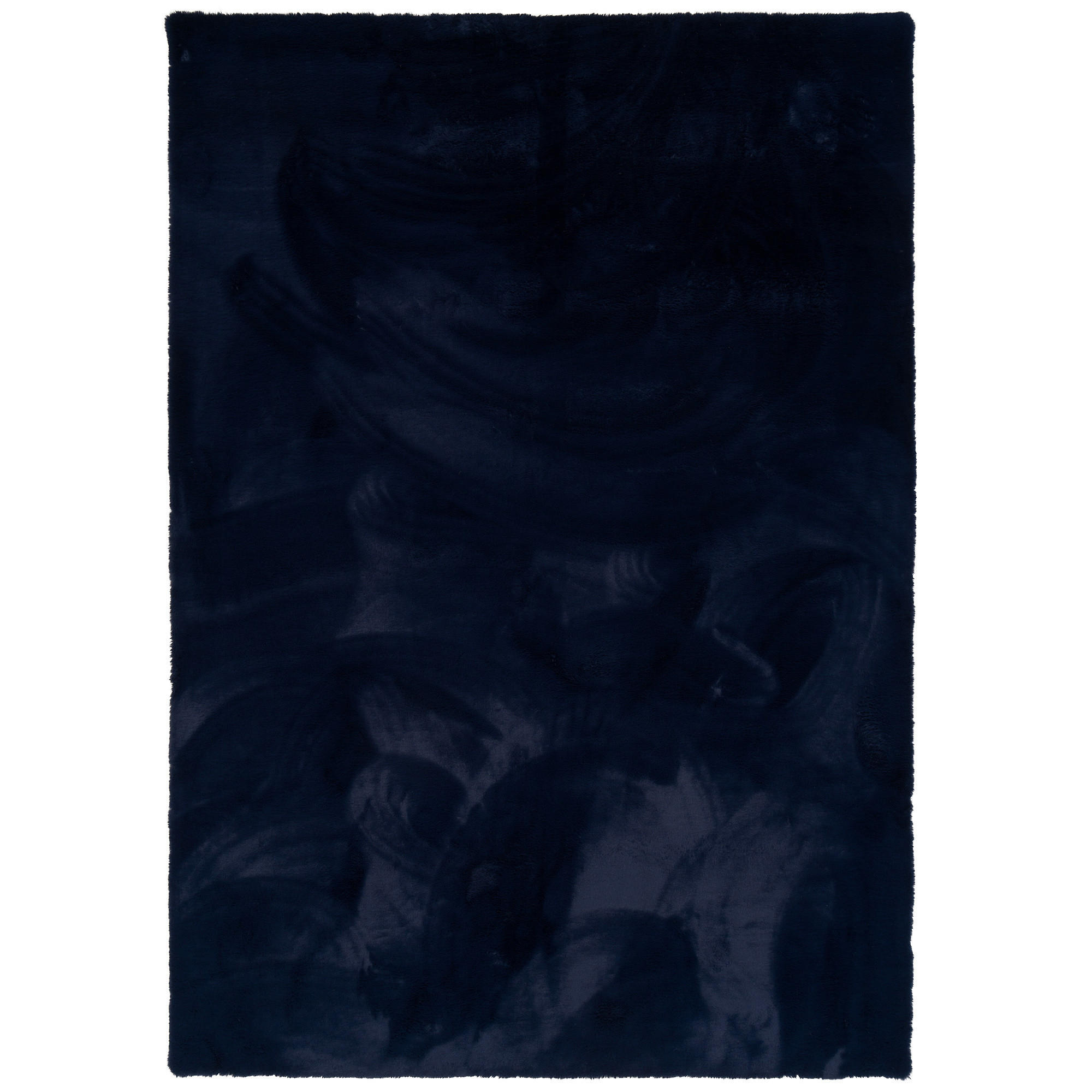 FELLTEPPICH LUXUS SUPER SOFT PLUSH - Dunkelblau, Textil (70/140cm) - Pergamon