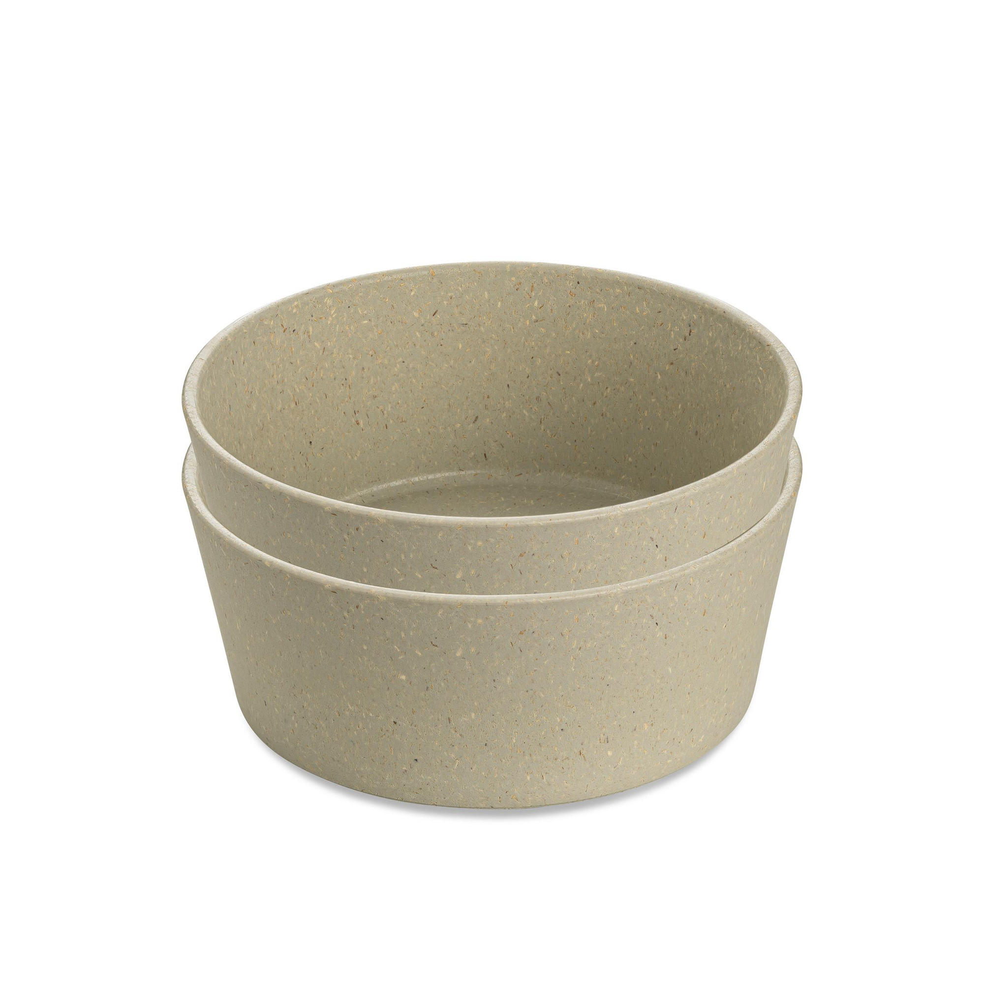SUPPENSCHÜSSEL Connect Nature desert sand 400 ml 12,3/12,3/5 cm - Beige, Kunststoff (12.3/5/12.3cm) - KOZIOL