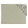 SPANNBETTLAKEN, 100x200 cm, 100% Baumwolle, Grau - Hellgrau, Textil (100/200cm) - Zollner