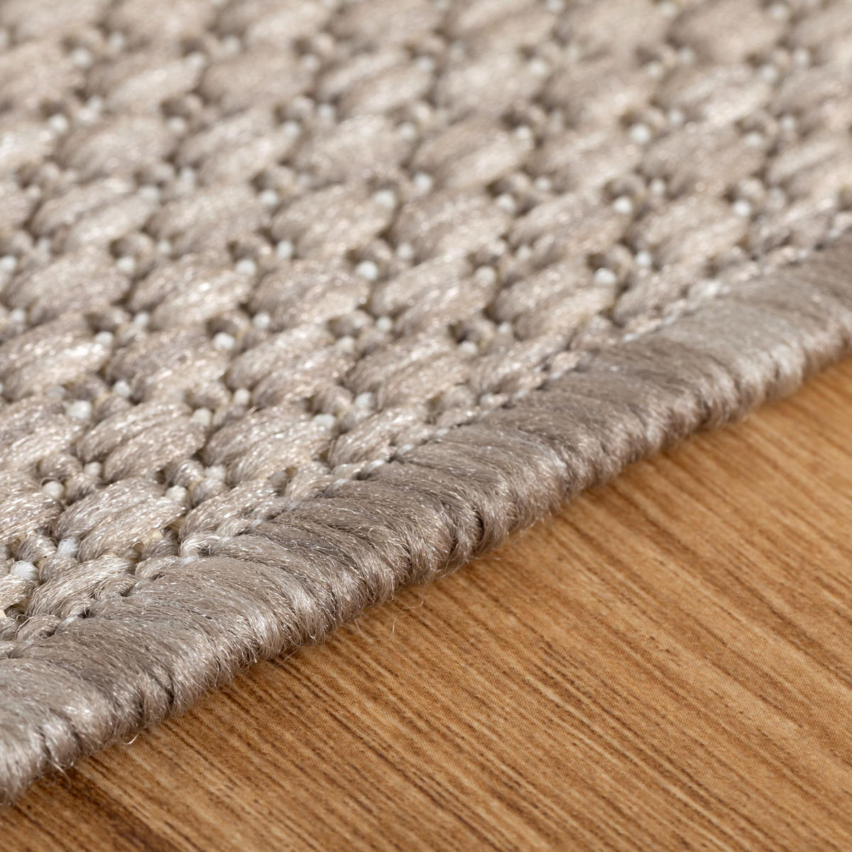 OUTDOORTEPPICH 200/290 cm Melbu - Taupe, Textil (200/290cm) - Steffensmeier
