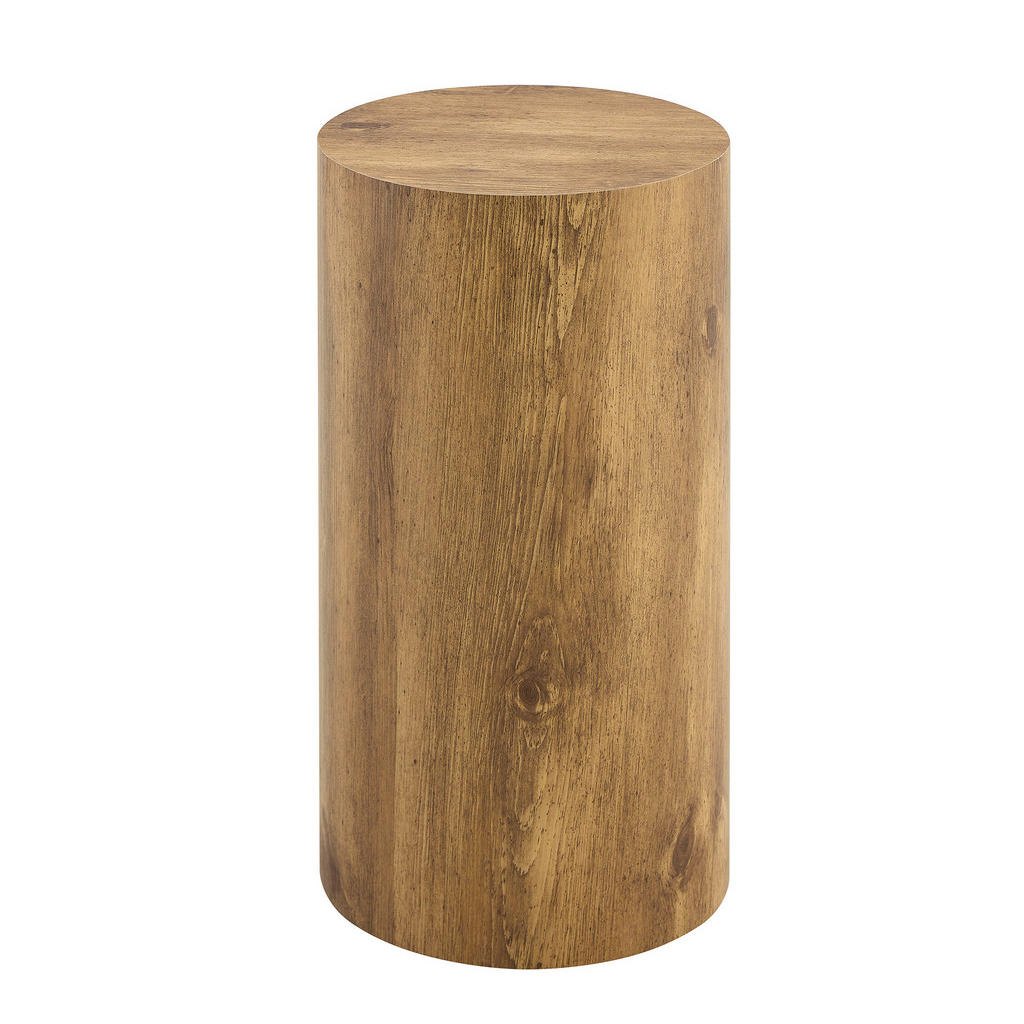 OKWISH ODKLÁDACÍ stolek 30/30/55 cm v dekoru dřeva z MDF bez montáže