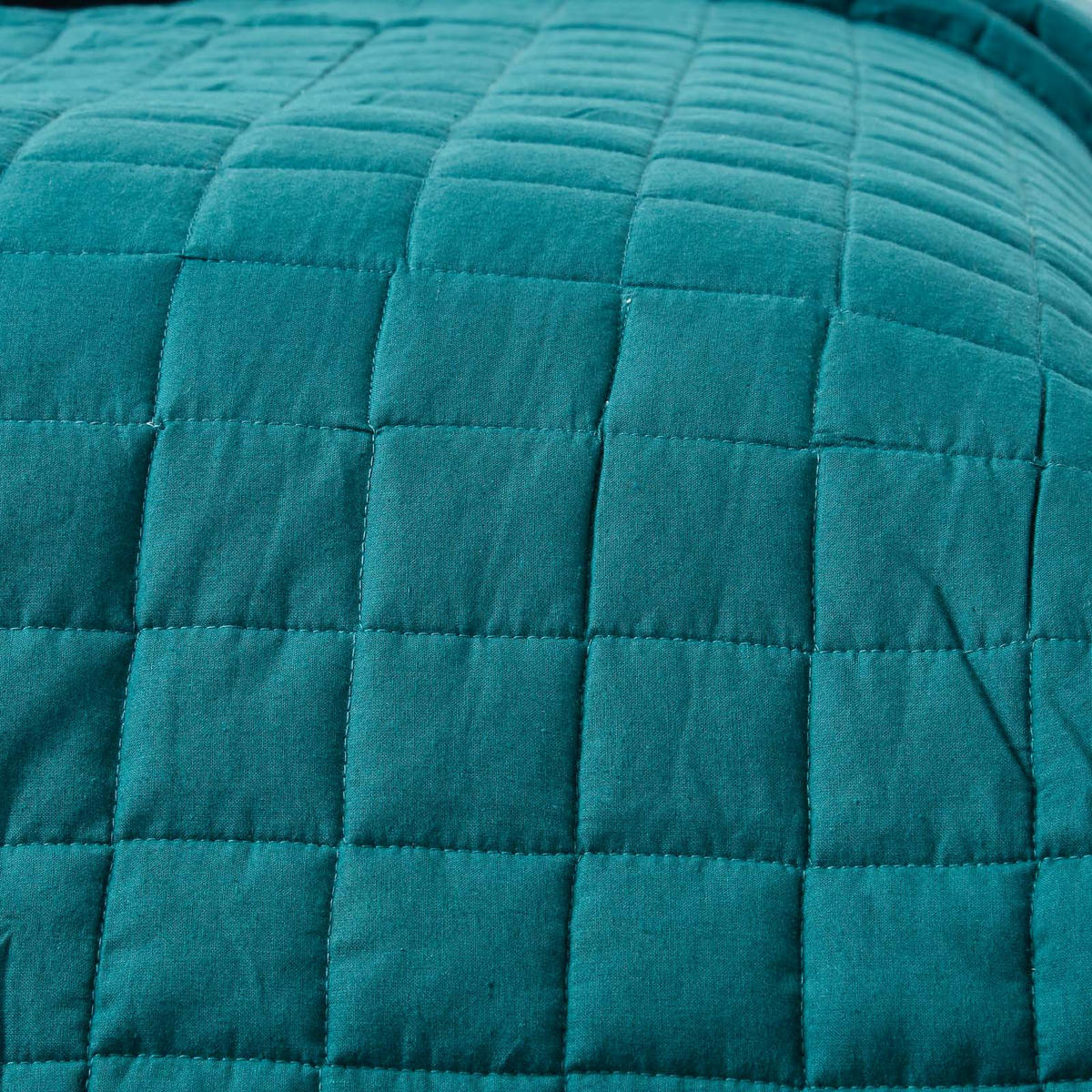 TAGESDECKE gesteppt mit Wende-Design, 150/200 cm - Petrol, Textil (150/200cm) - Homescapes