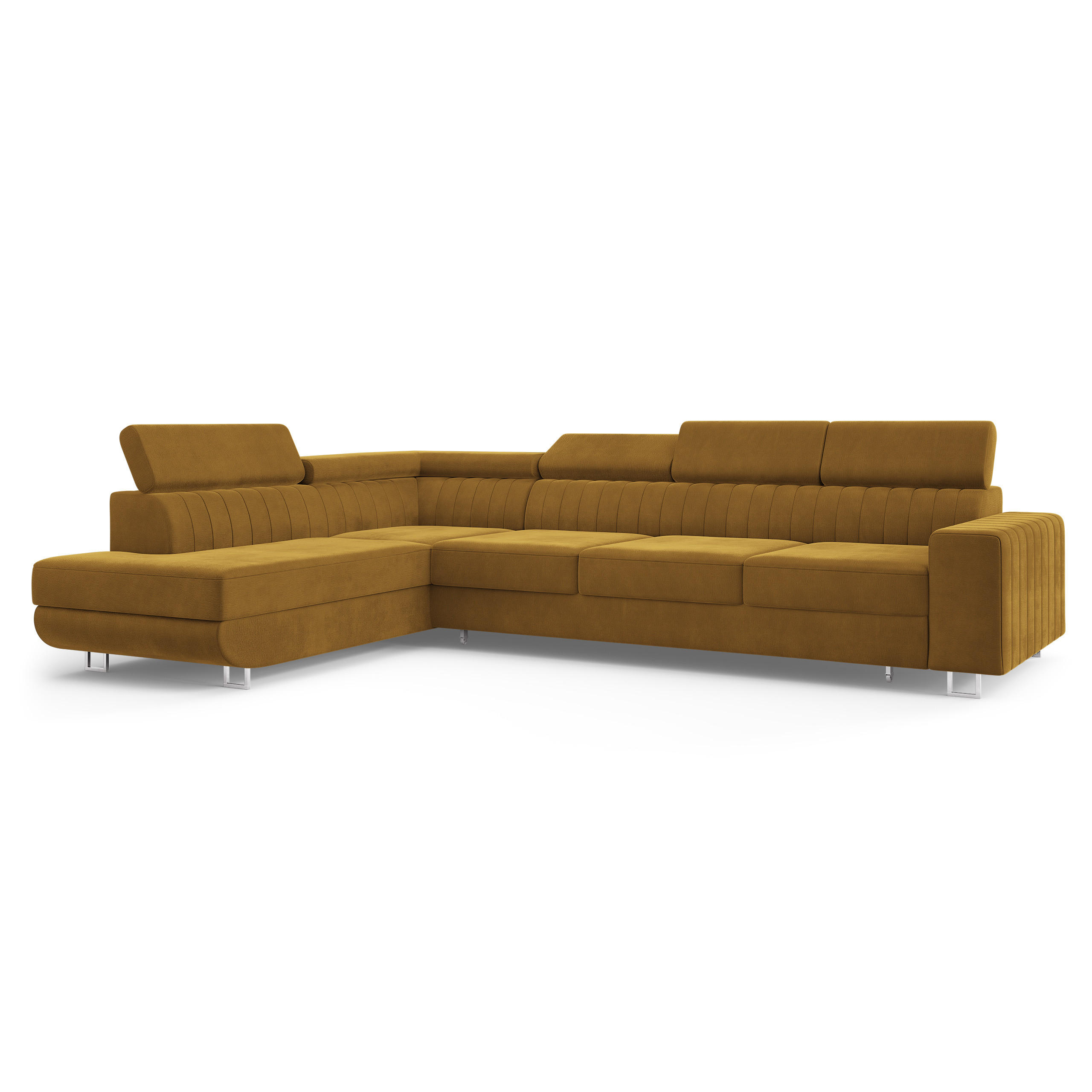 Masseno Ecksofa Gelb 332x190 cm