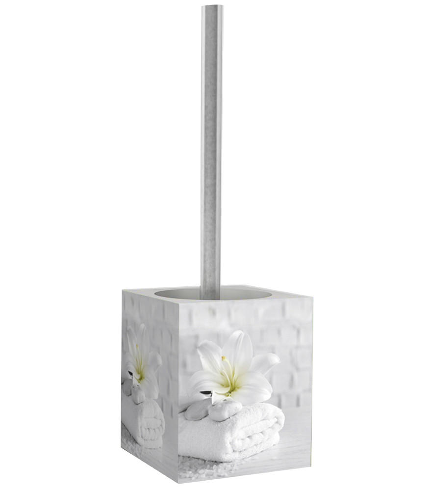 Sanilo Wc-Bürste Grau 10x37x10 cm