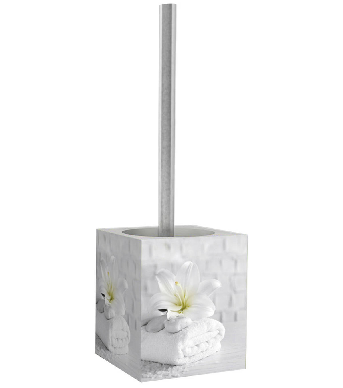 WC-BÜRSTE Good Feeling - Grau, Kunststoff (10/37/10cm) - Sanilo