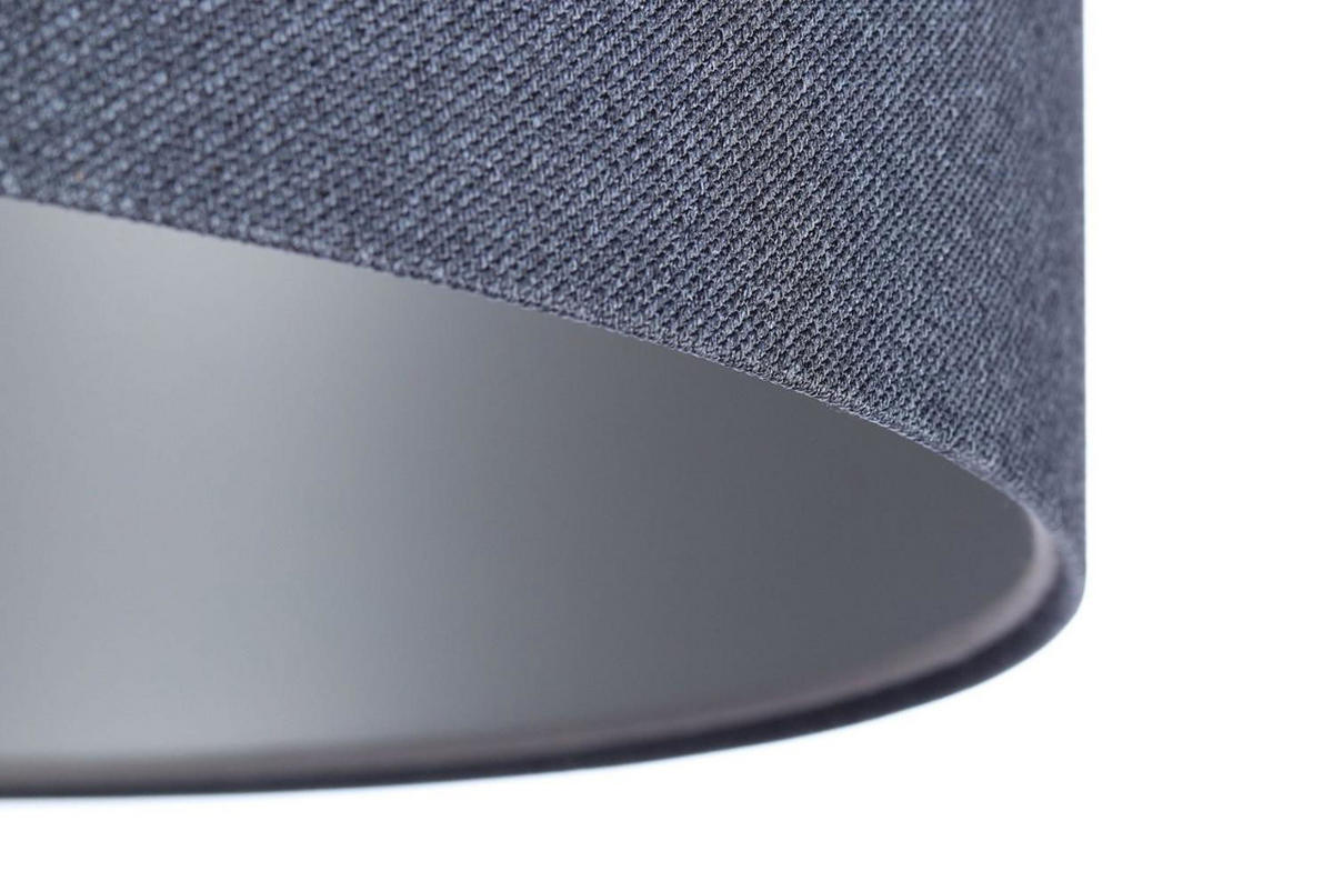 HÄNGELEUCHTE Blau 50/25 cm - Blau/Grau, Kunststoff (50/0.8/25cm) - ONZENO