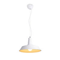 PENDELLEUCHTE GOLDIE 46 Weiß 30 W - Weiß, Metall (30/30/120cm) - Rendl