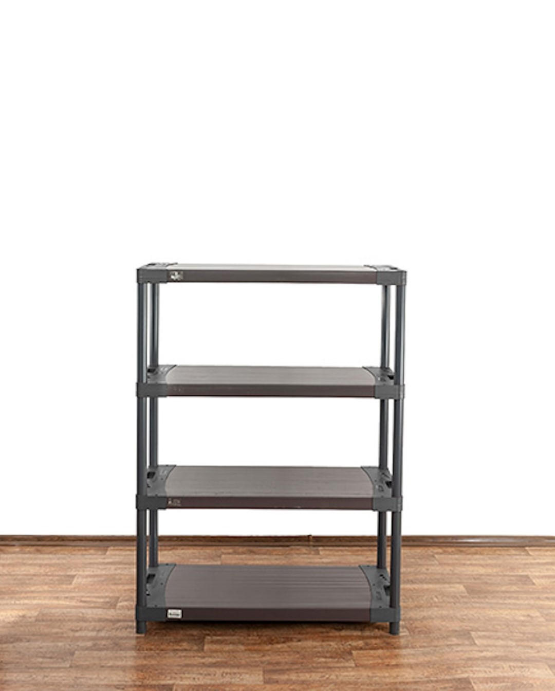 KUNSTSTOFFREGAL GREY BEAR Low 138x120x46cm Fachlast 120kg Grau - Grau, Kunststoff (120/138/46cm) - PROREGAL
