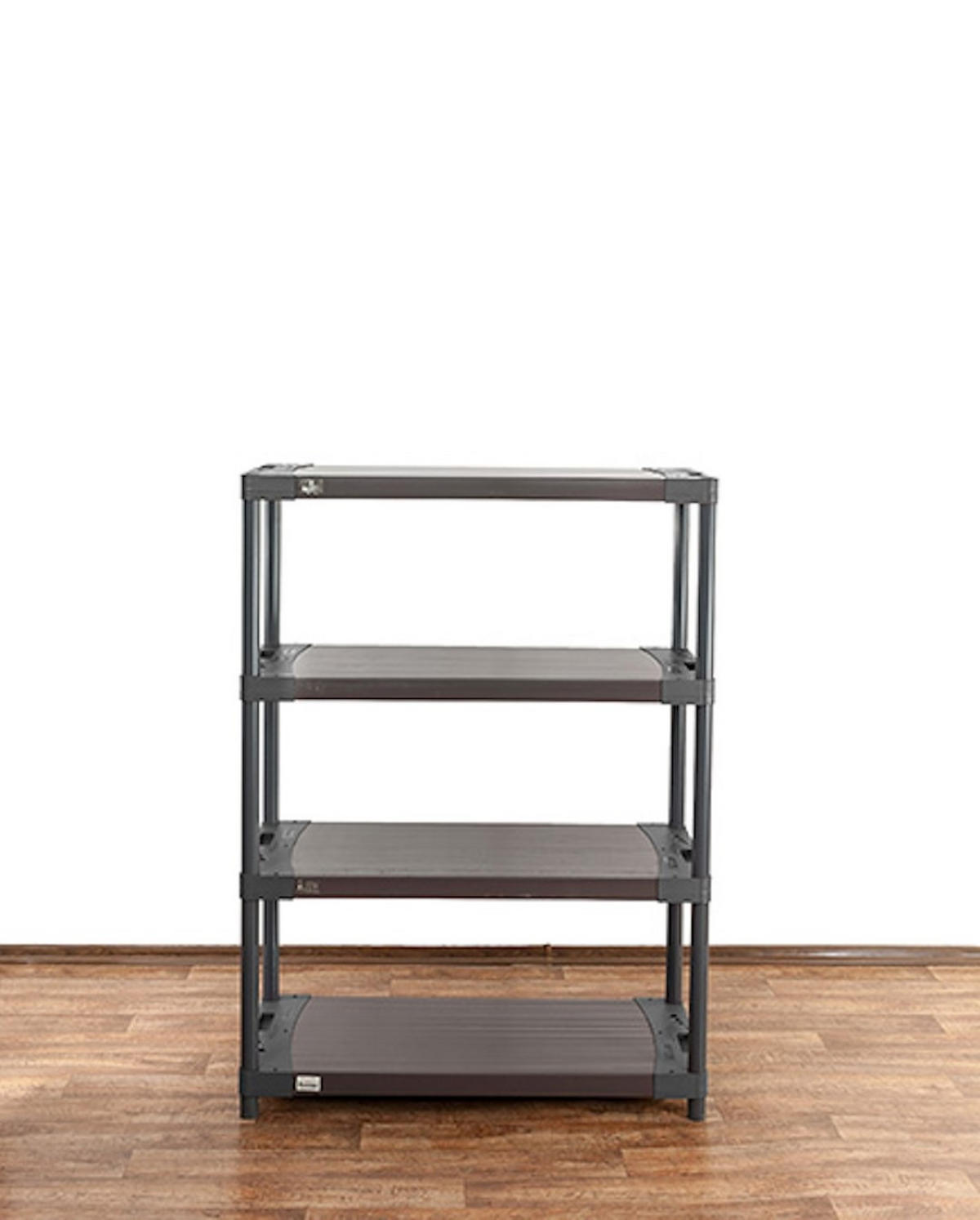 KUNSTSTOFFREGAL BIG GREY BEAR Low 138x110x46cm Fachlast 160kg Grau - Grau, Kunststoff (110/138/46cm) - PROREGAL