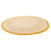JUTETEPPICH rund, braun, D120x1 cm - Gelb/Naturfarben, Naturmaterialien (120/120cm) - Wanderlust
