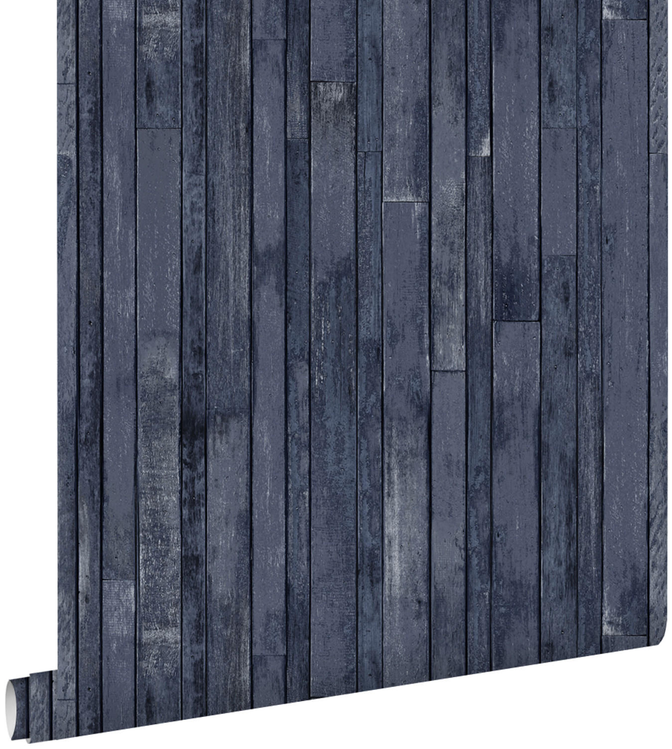 TAPETE Holz-Optik 53 cm x 10.05 m - Blau, Papier (53/1000cm) - ESTAhome