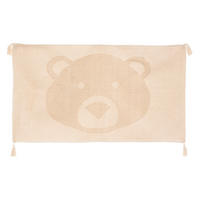 KINDERTEPPICH 90/60 cm Bär - Beige, Naturmaterialien (60/90cm) - Atmosphera for kids