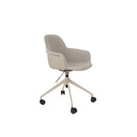 BÜROSTUHL Albert Kuip Armlehne Taupe - Taupe, Kunststoff (59.2/84.4/52cm) - Zuiver