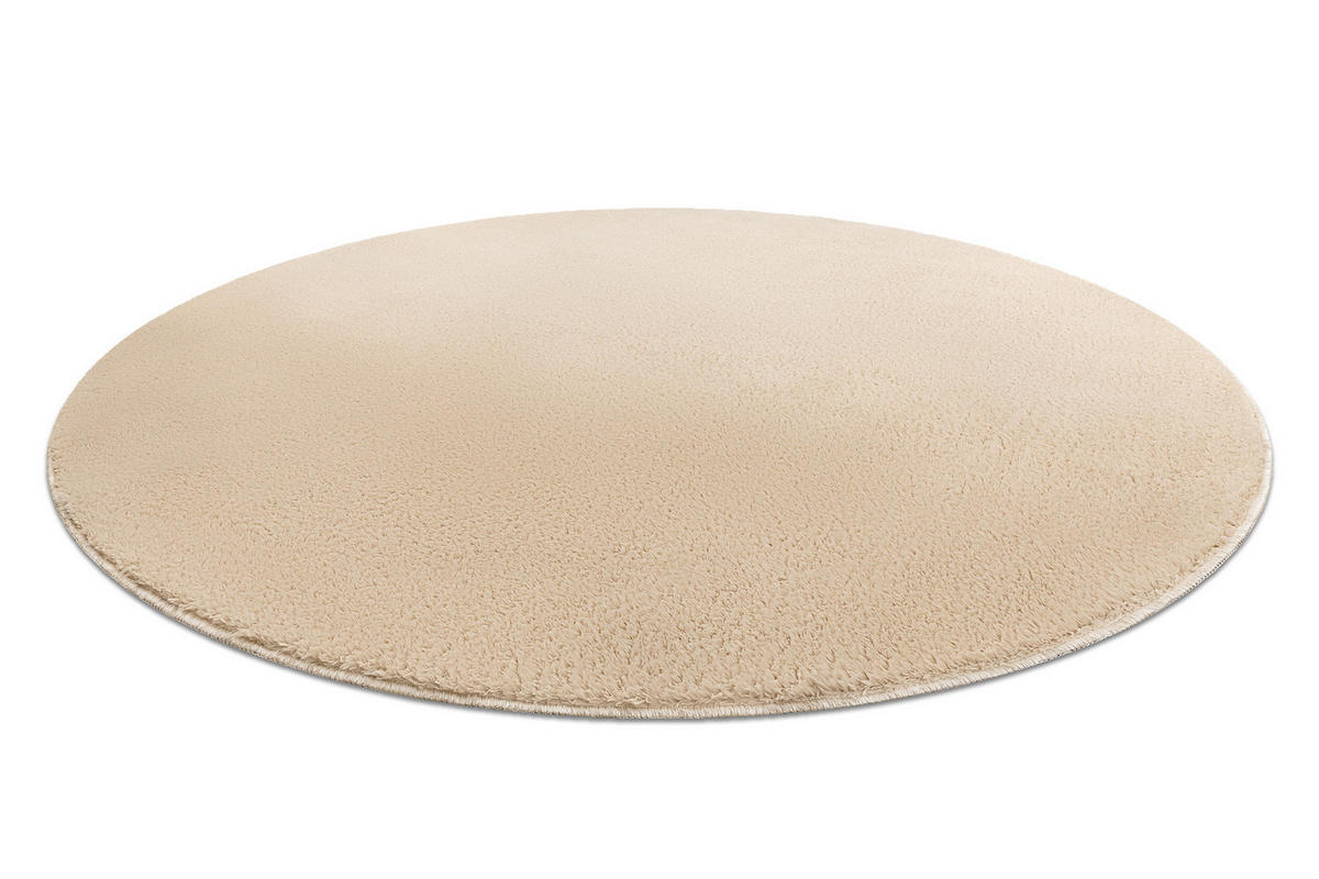 TEPPICH Lindo 80 cm - Beige, Textil (80/80cm) - rugsX