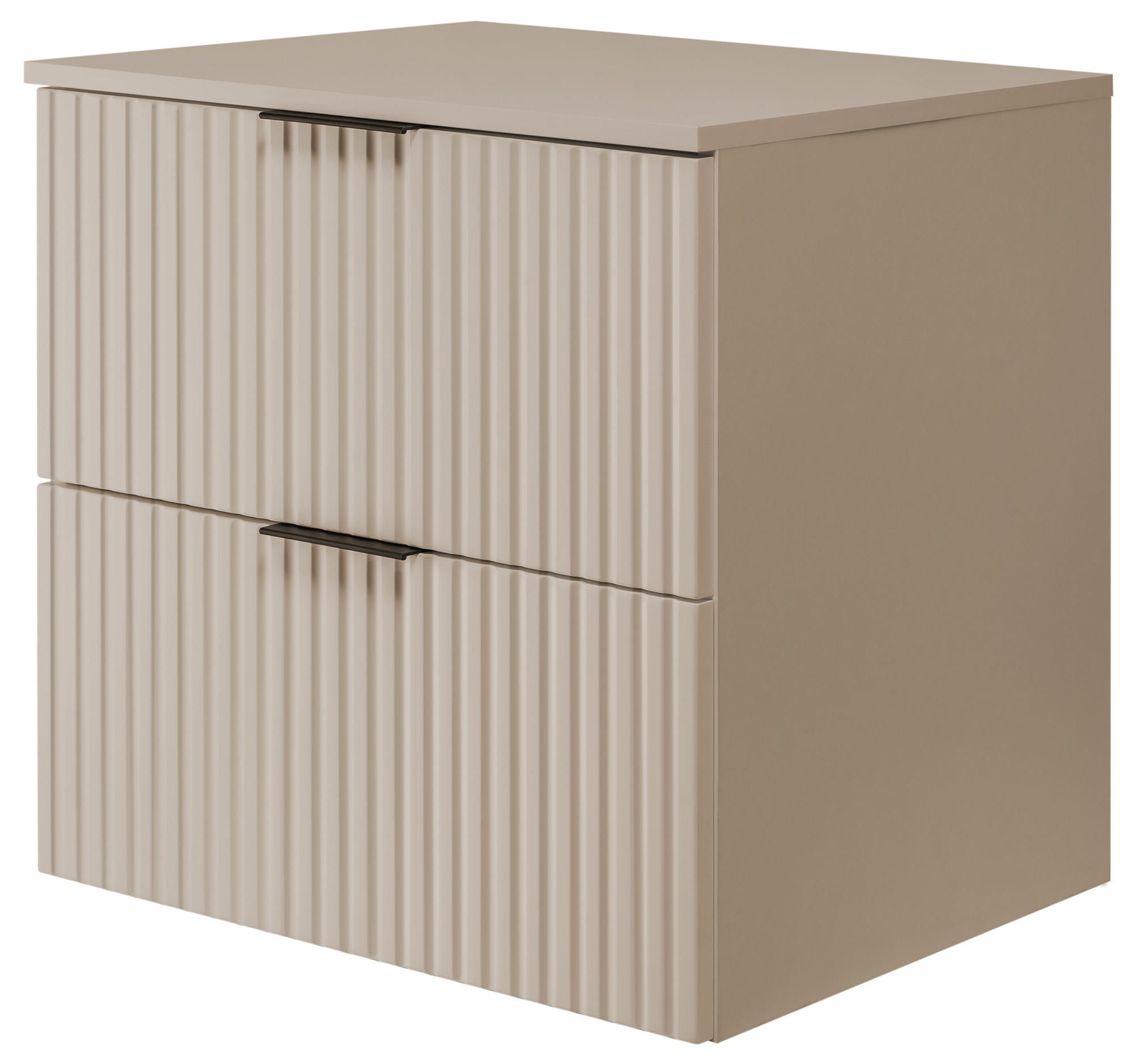 WASCHBECKUNTERSCHRANK Kaschmir matt 60/57/46 cm - Kaschmir, Holzwerkstoff/Kunststoff (60/57/46cm) - Rodan