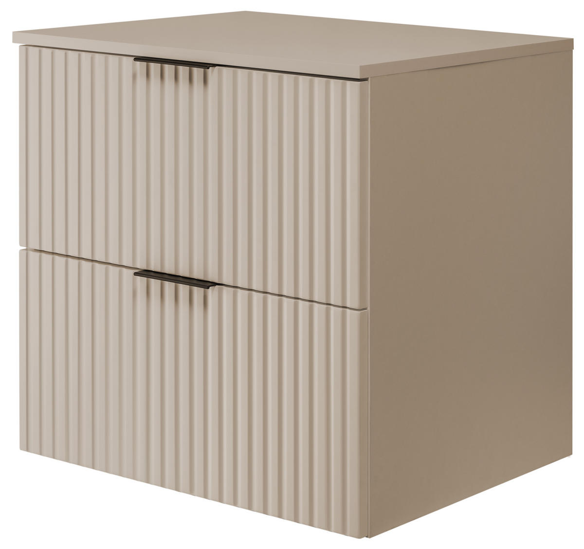 WASCHBECKUNTERSCHRANK Kaschmir matt 60/57/46 cm - Kaschmir, Holzwerkstoff/Kunststoff (60/57/46cm) - Rodan