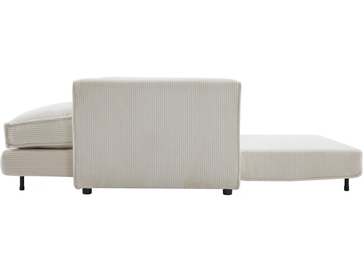SCHLAFSOFA Grenelle Beige - Beige, Textil/Metall (157/76/97cm) - Habitat Garten