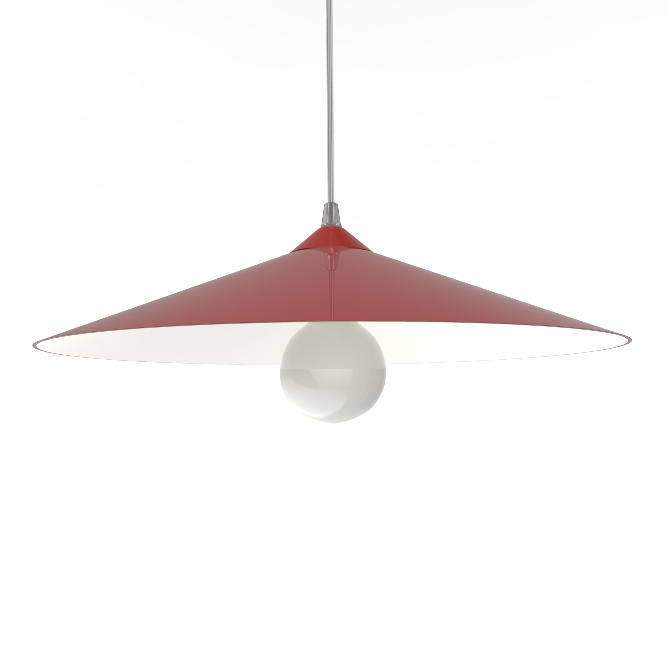 Lumicom Hängeleuchte Rot 40x10x40 cm