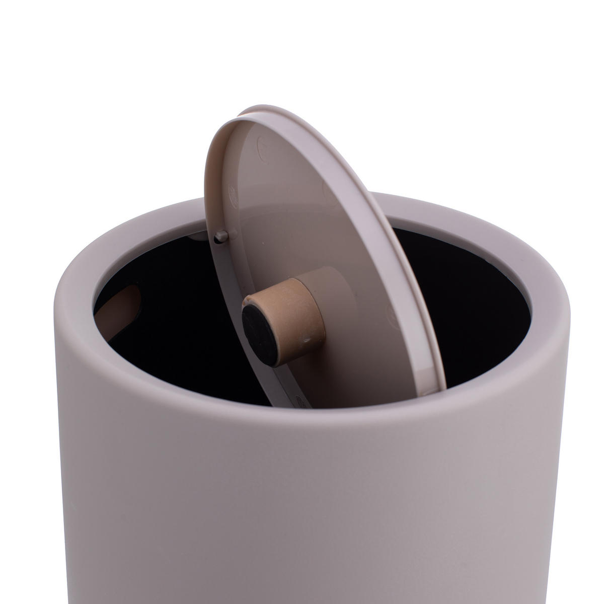 KOSMETIKEIMER - Beige, Kunststoff (20/26/20cm) - Relaxdays