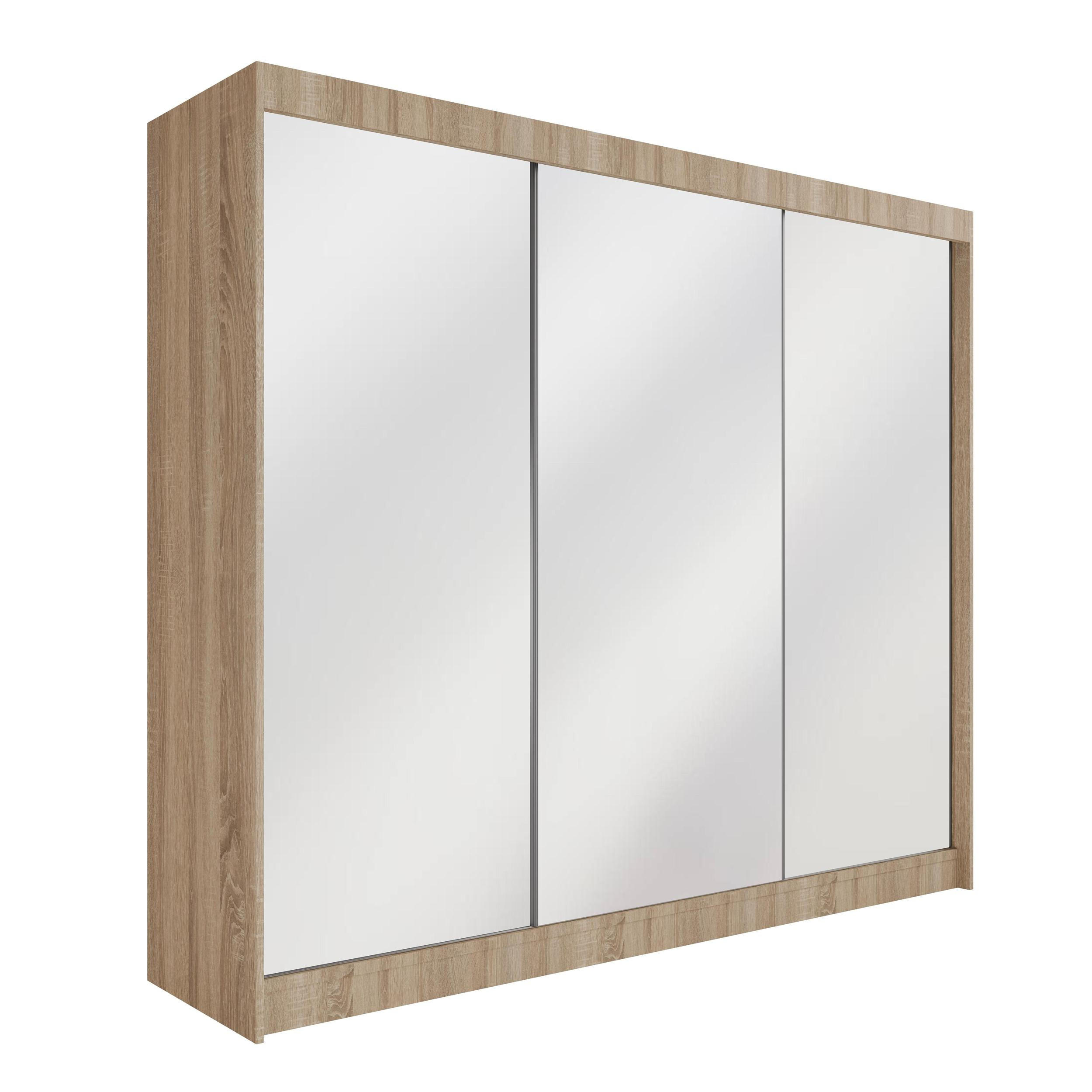 KLEIDERSCHRANK AMOHA - 250 cm - Sonoma Eiche - Sonoma Eiche, Holzwerkstoff (250/215/61cm) - ALTDECOR