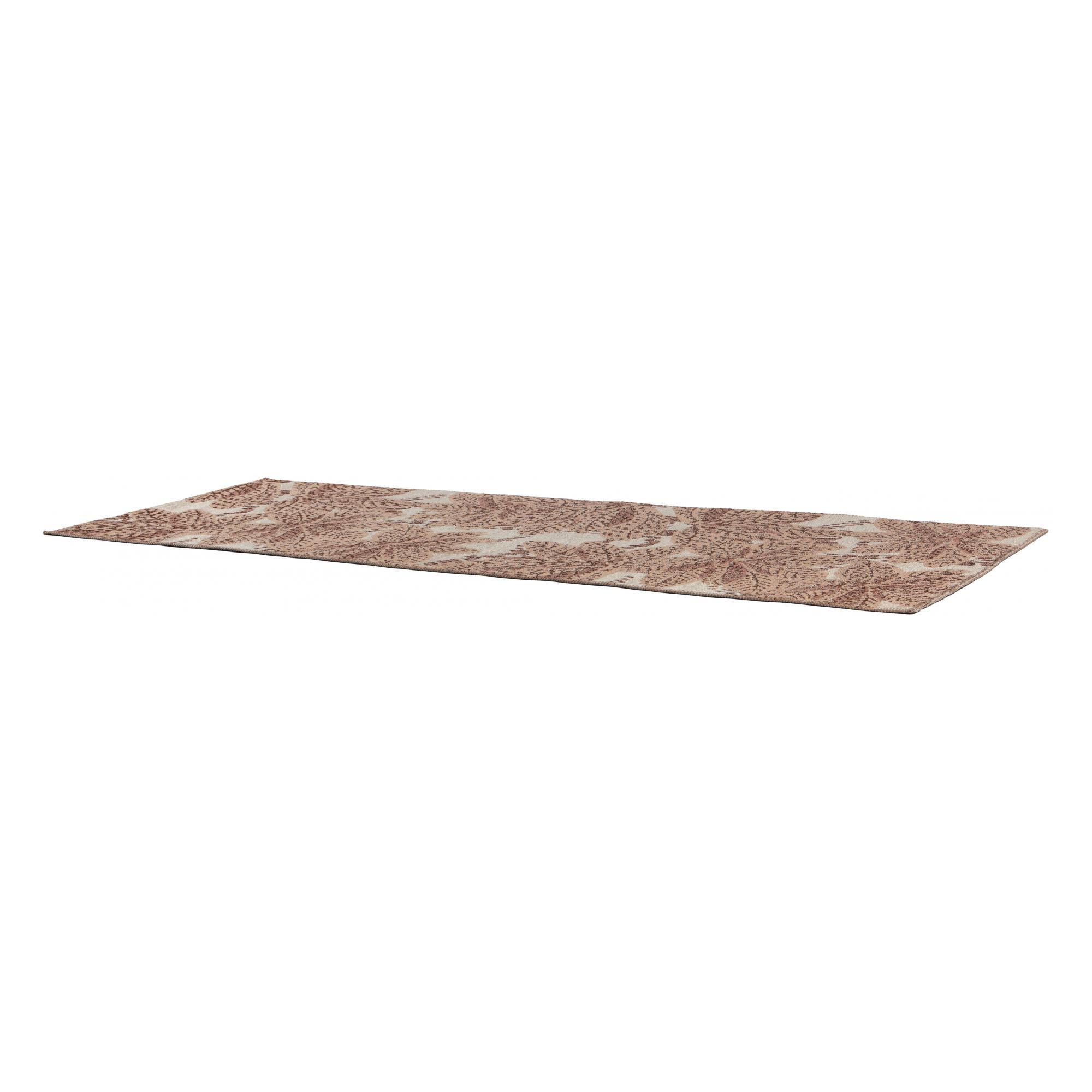 RECYCELTER OUTDOOR-TEPPICH Ariane rost 80 x 200 cm - Rot, Textil (80/200cm) - Vivaraise