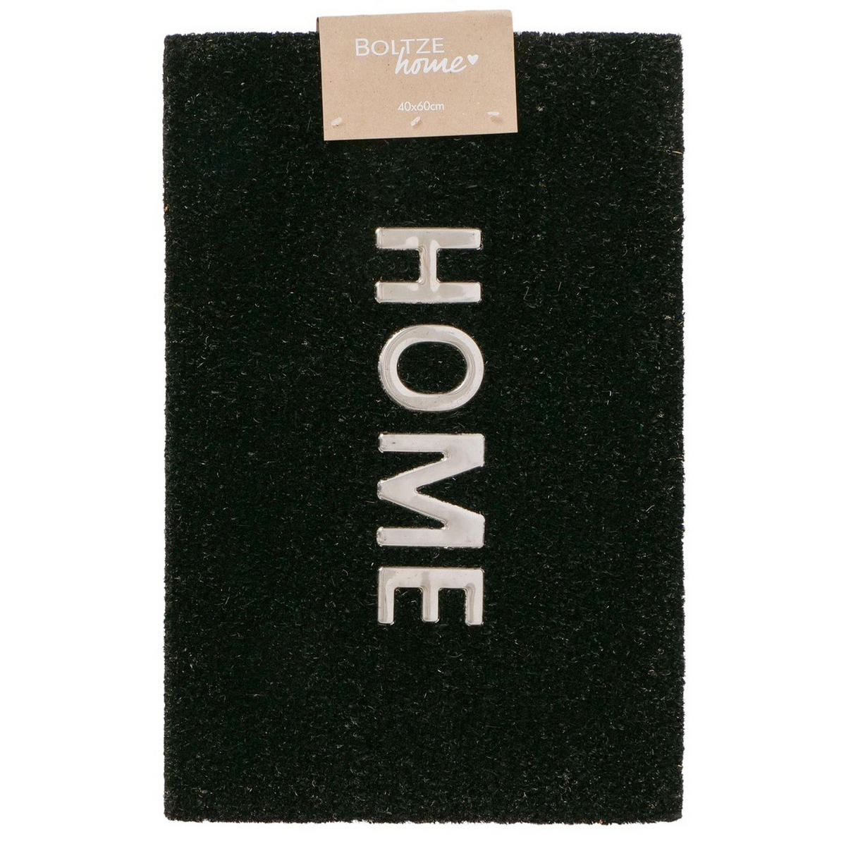 FUSSMATTE Kokosfaser Home 40/60 cm - Schwarz, Naturmaterialien (40/60cm) - Boltze Home