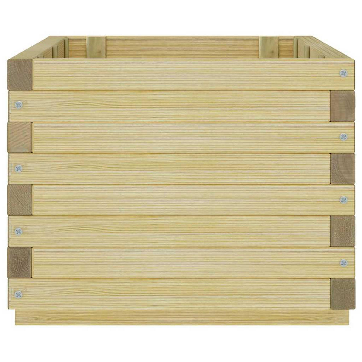 HOCHBEET 100/50/40 Cm Holz Rechteckig - Braun, Holz (50/40/100cm) - vidaXL