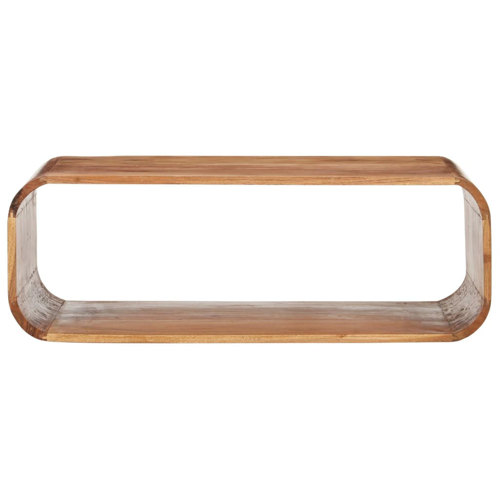 COUCHTISCH 90x50x30 cm Massivholz Akazie - Braun, Holz (50/90/30cm) - furnicato