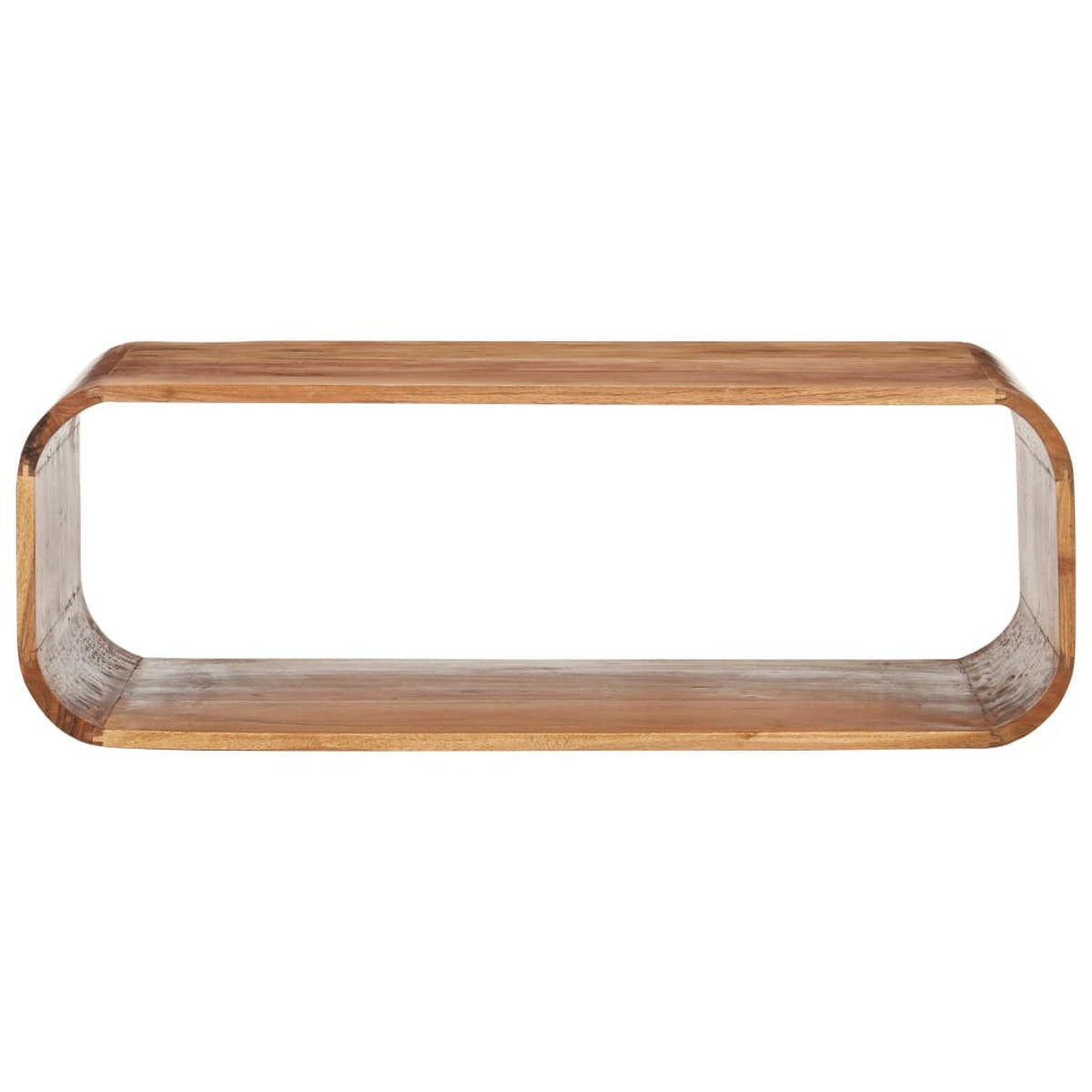 COUCHTISCH 90x50x30 cm Massivholz Akazie - Braun, Holz (50/90/30cm) - furnicato