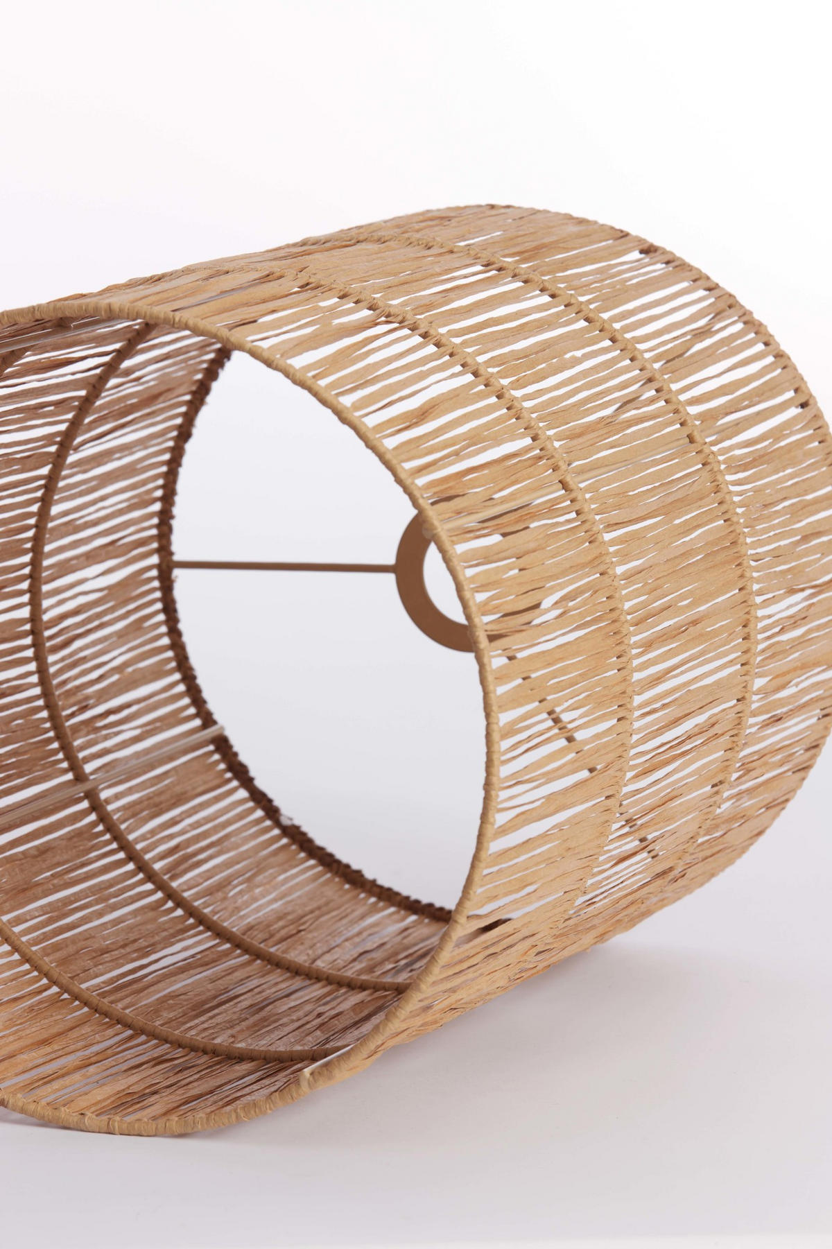 LAMPENSCHIRM Lanzano Braun Ø30/40 cm - Braun, Textil (30/30/40cm) - Light & Living