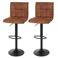 BARHOCKER Braun 2er-Set - Braun, Textil (44/116/46cm) - MCW
