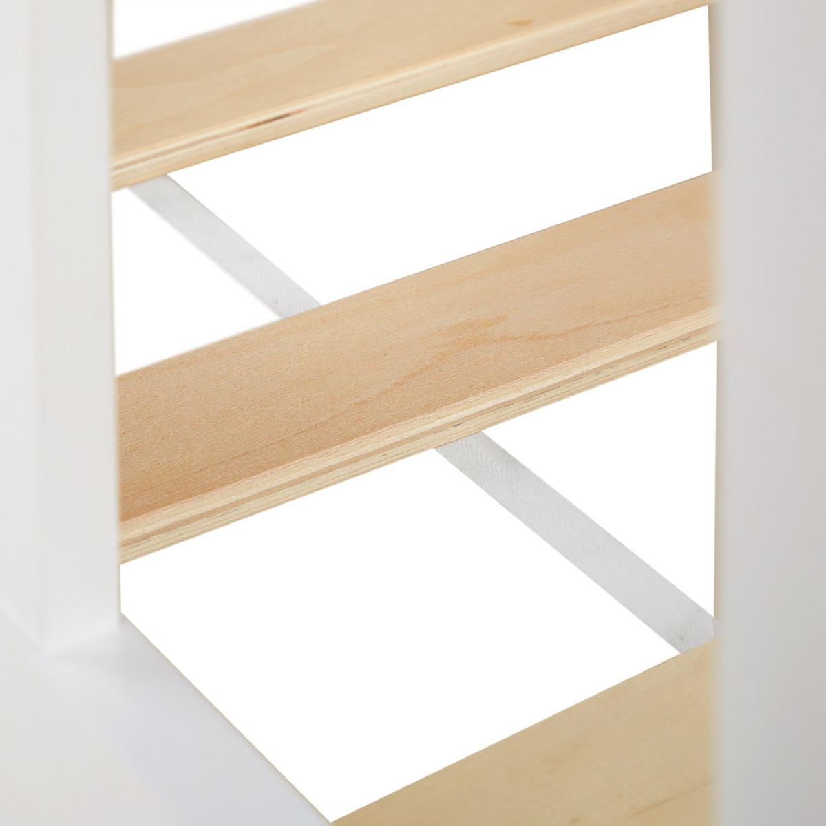 HOCHBETT 90/200 cm mit Lattenrost Tunnel Sterne - Weiß, Holz - Homestyle4u