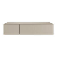 WASCHBECKENUNTERSCHRANK - 150 cm x 47 cm - Holz, Platte - Beige - ISAURE - Beige, Holz (150/32/47cm) - Vente-Unique