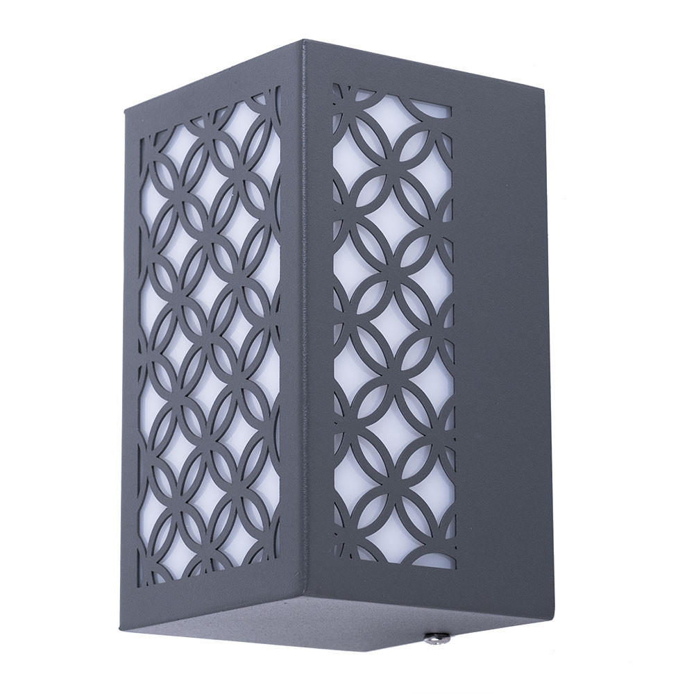 LED AUSSENLEUCHTE Aluminium Anthrazit - Anthrazit, Metall (9/8.5/15cm) - Wofi