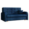 SCHLAFSOFA Viva Gold III - Braun/Dunkelblau, Holz/Textil (153/85/98cm) - MIRJAN24